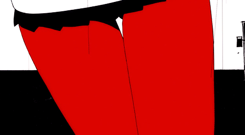 10s, 1girl, animated, animated_gif, anzu_komaki, blonde_hair, dancing, female_focus, green_eyes, lipstick, lowres, makeup, persona, persona_5, solo, spinning, twintails