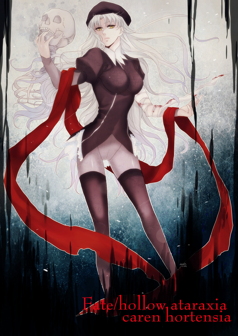 1girl, bad_id, bad_pixiv_id, caren_hortensia, fate/hollow_ataraxia, fate_(series), female_focus, hat