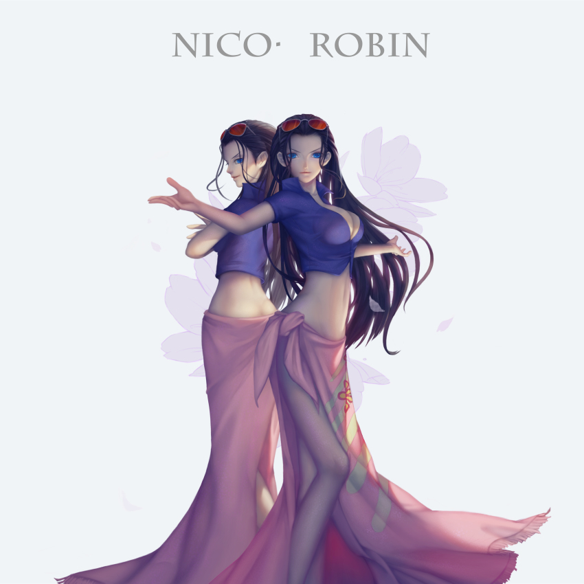 1girl, absurdres, alternate_hair_length, alternate_hairstyle, ass, back, back-to-back, black_hair