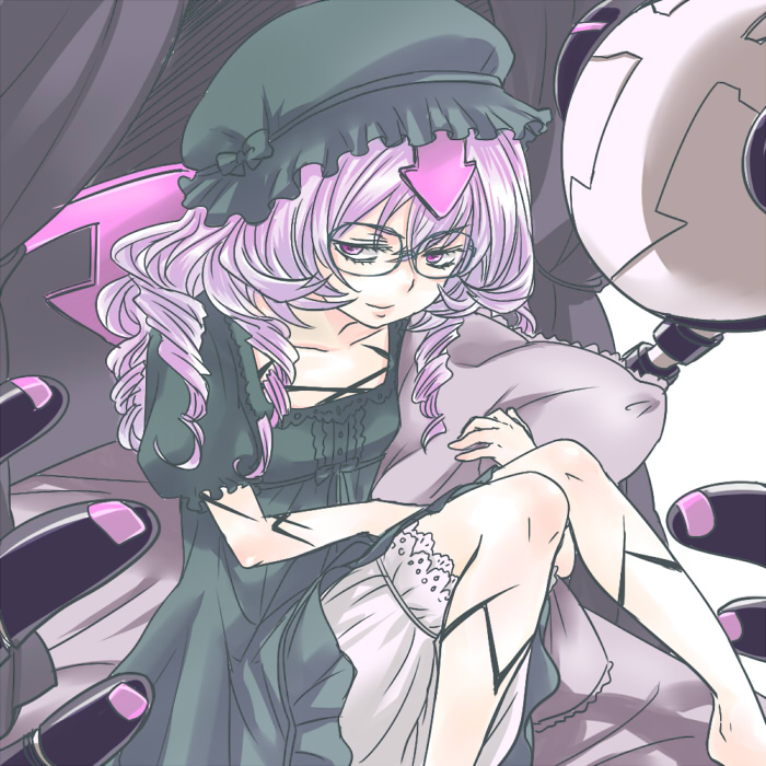 1girl, arc_system_works, bedman, bloomers, drill_hair, female_focus, gender_request, genderswap