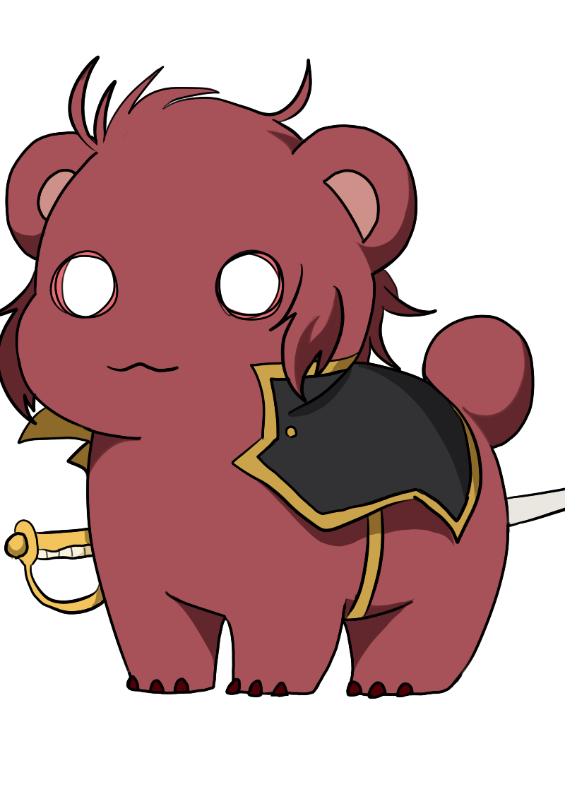 akuma_no_riddle, animal, animalization, bad_id, bad_pixiv_id, bear, clothed_animal, mizuki_(1054311109)