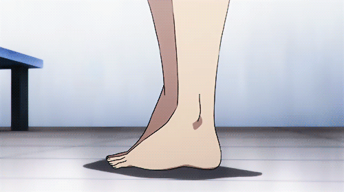 10s, 2girls, akatsuki_reina, animated, animated_gif, barefoot, fighting, himeragi_yukina, lowres, multiple_girls, short_hair, strike_the_blood, violence