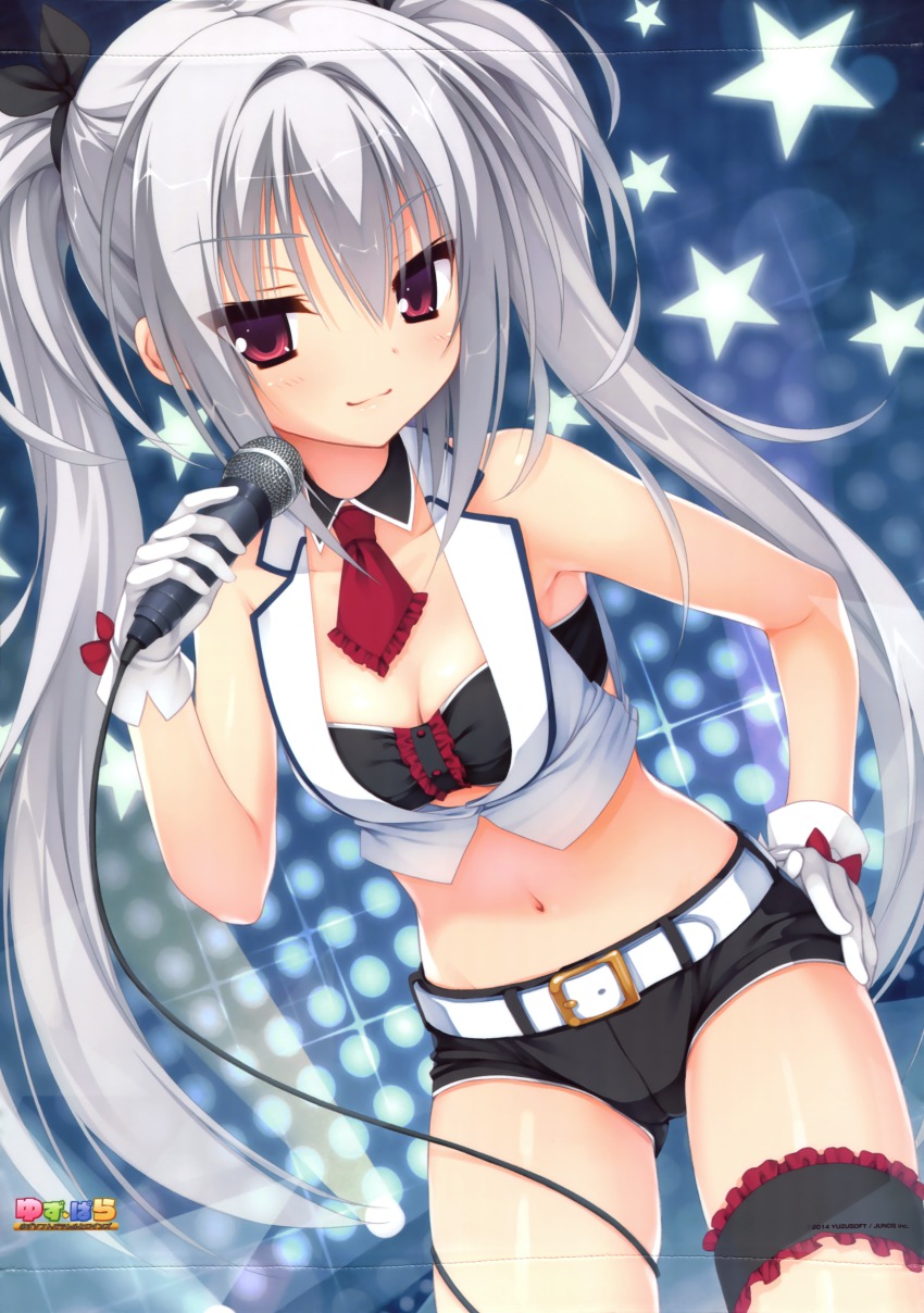 1girl, absurdres, bad_id, bad_yandere_id, belt, bikini, bikini_top_only, breasts