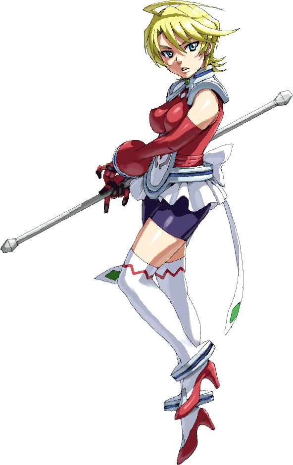 00s, 1girl, aged_down, blonde_hair, boots, breasts, elbow_gloves, female_focus