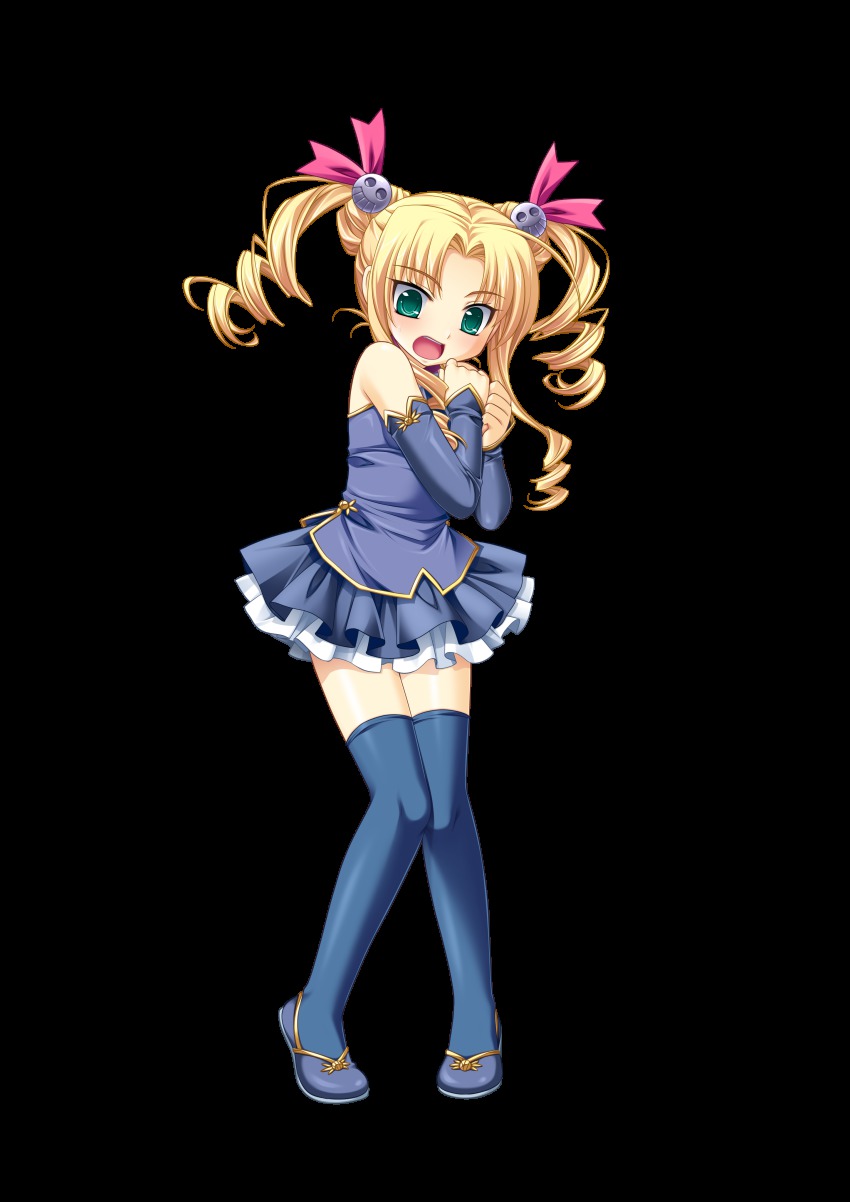 1girl, absurdres, blonde_hair, cosplay, curly_hair, detached_sleeves, enjutsu_(koihime_musou), female_focus