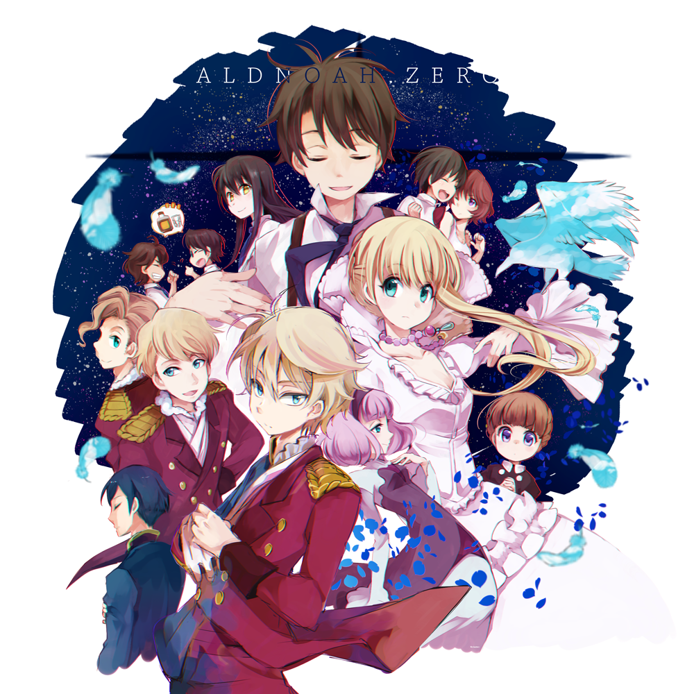 10s, 6+boys, 6+girls, aldnoah.zero, amifumi_inko, aqua_eyes, asseylum_vers_allusia, bird
