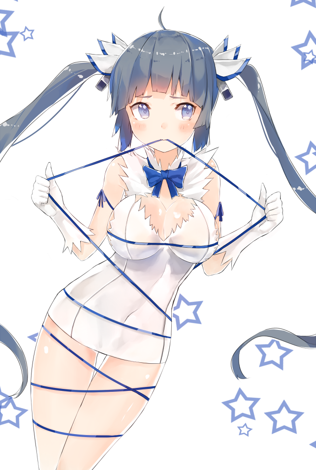 10s, 1girl, bad_id, bad_pixiv_id, bdsm, black_hair, blue_eyes, blue_ribbon
