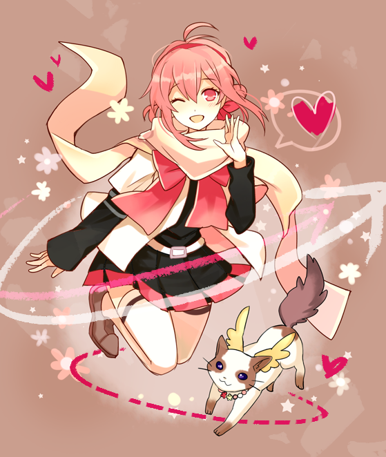 10s, 1girl, ahoge, apring, bad_id, bad_pixiv_id, belt, bimi_(mgk)