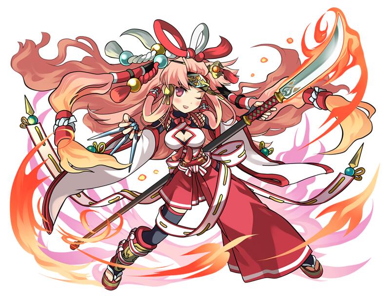 1girl, asymmetrical_clothes, bangs_pinned_back, between_fingers, black_thighhighs, breasts, chiyome_(p&amp;d), cleavage