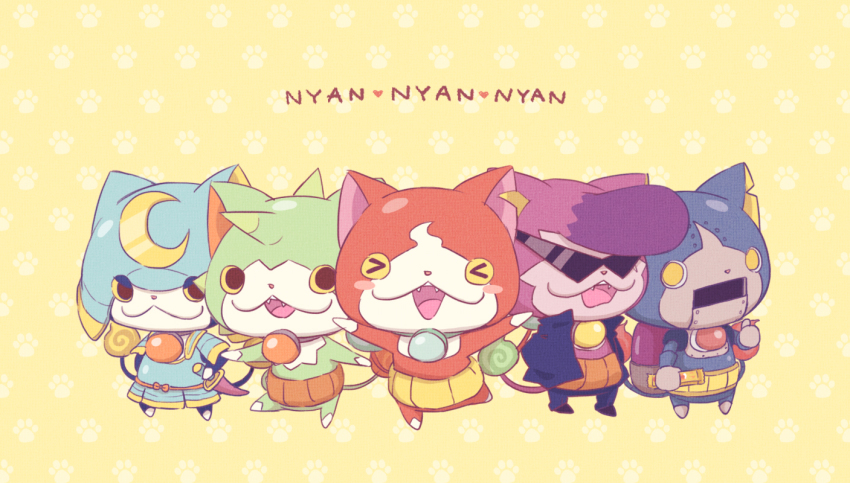 >_<, 10s, armor, blush_stickers, bushinyan, candy, candy_bar, cat