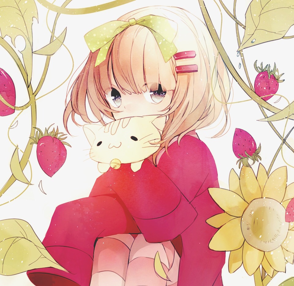 1girl, :3, bad_id, bad_pixiv_id, bell, black_eyes, blunt_bangs, borrowed_character