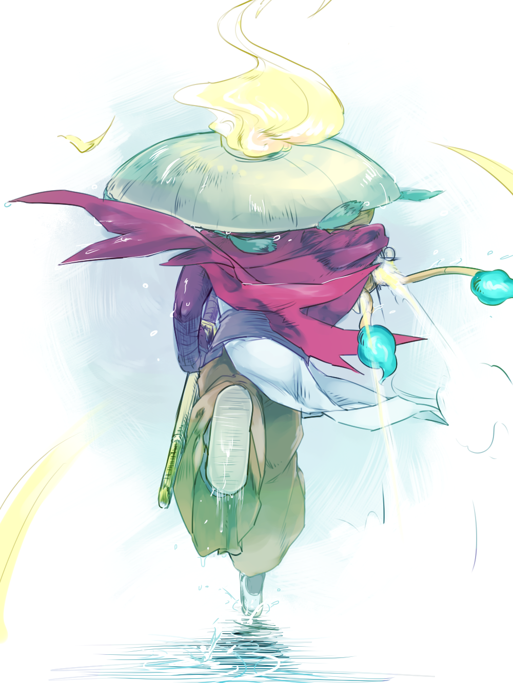 10s, bad_id, bad_pixiv_id, bandages, cat, from_behind, golnyan, hat