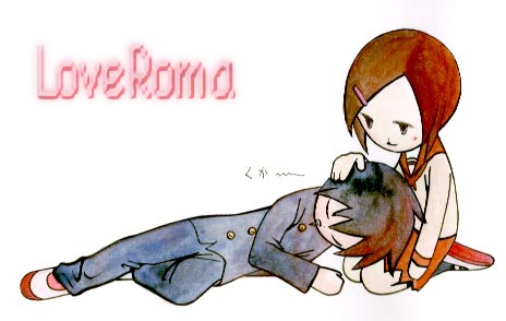 1boy, 1girl, blazer, brown_hair, copyright_name, closed_eyes, hair_ornament, hairpin, hand_on_another's_head, hoshino_hajime, jacket, lap_pillow, long_sleeves, love_roma, lowres, lying, negishi_yumiko, on_side, school_uniform, seiza, serafuku, shoes, short_hair, sitting, skirt, sleeping
