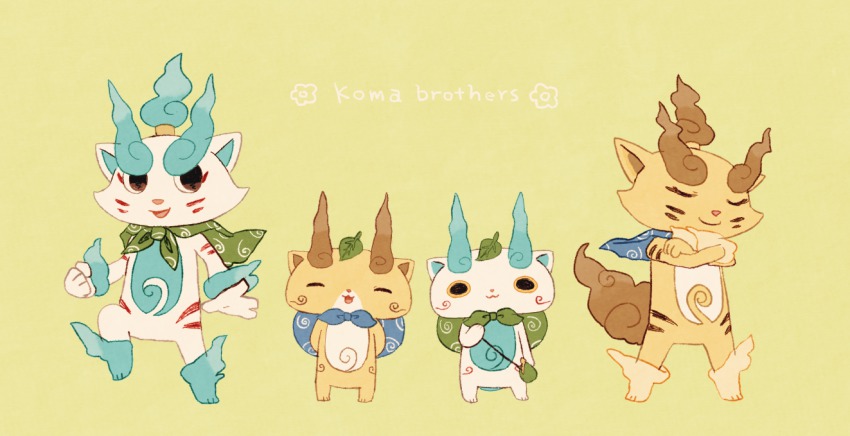 10s, :3, arms_behind_back, bad_id, bad_pixiv_id, brothers, closed_eyes, coin_purse