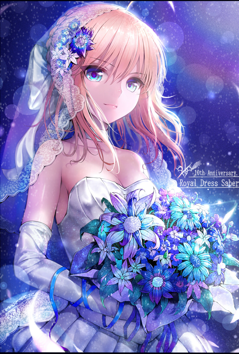 1girl, ahoge, artoria_pendragon_(fate), bad_id, bad_pixiv_id, bare_shoulders, blonde_hair, blue_eyes