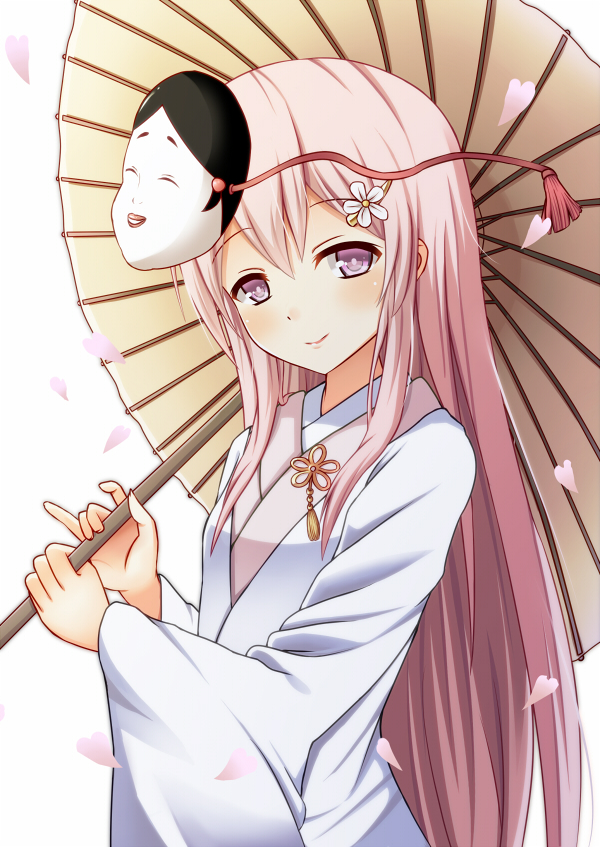 1girl, alternate_costume, bad_id, bad_pixiv_id, female_focus, gudou_(gdo_514), hair_between_eyes, hata_no_kokoro