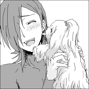 00s, allelujah_haptism, greyscale, gundam, gundam_00, lowres, male_focus, maltese