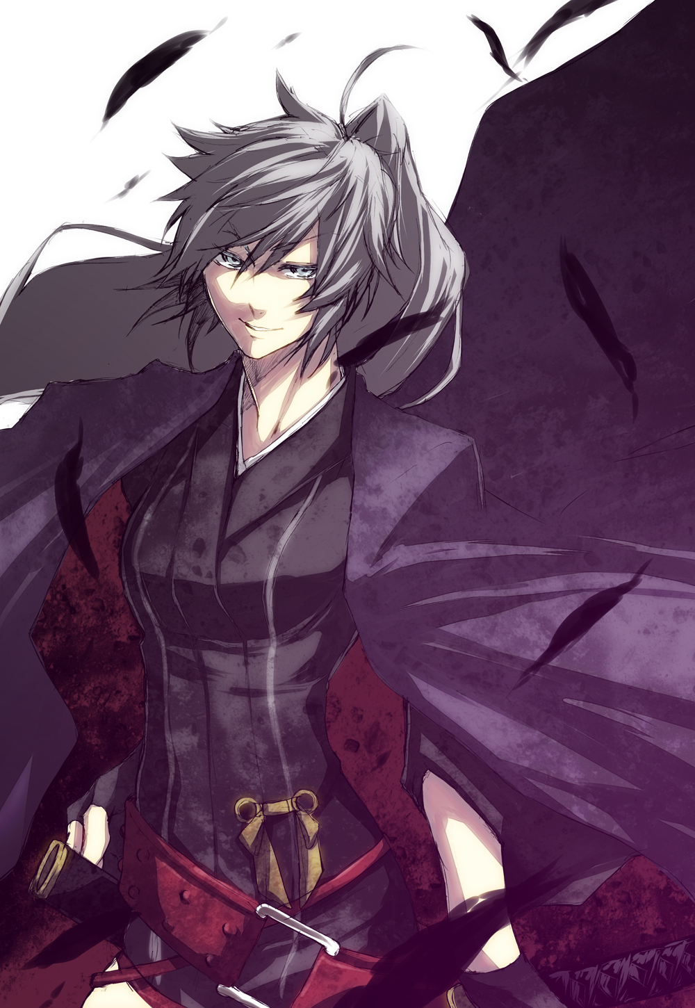 1girl, bad_id, bad_pixiv_id, female_focus, gloves, highres, iwamoto_eiri, japanese_clothes