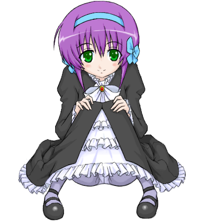 1girl, anzelotte, anzelotte_(cosplay), cosplay, crotch_seam, female_focus, lowres, night_wizard