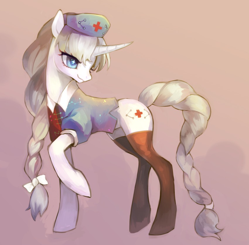 +_+, 1girl, animalization, backlighting, blue_eyes, bow, braid, branded