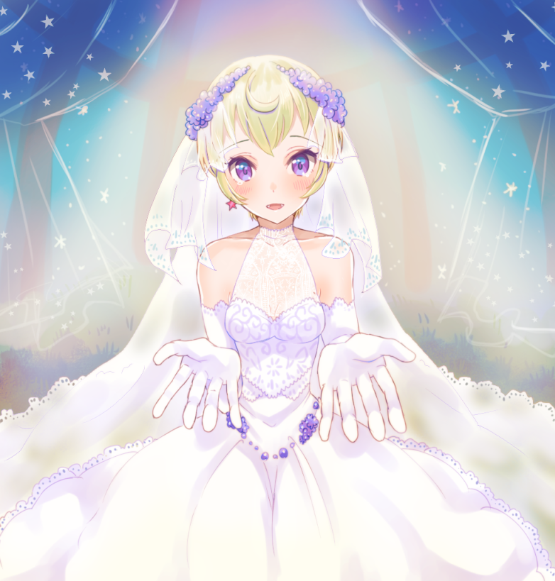 10s, 1girl, aikatsu!, aikatsu!_(series), amarabi_(tobira), bad_id, bad_pixiv_id, bare_shoulders