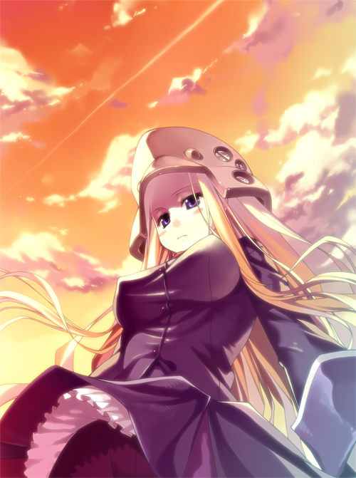 00s, 1girl, black_pantyhose, female_focus, helmet, kujibiki_unbalance, oba_kagerou, ooba_kagerou