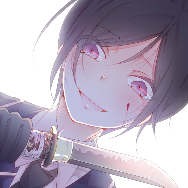 10s, 1boy, backlighting, black_gloves, black_hair, black_necktie, blood, dutch_angle