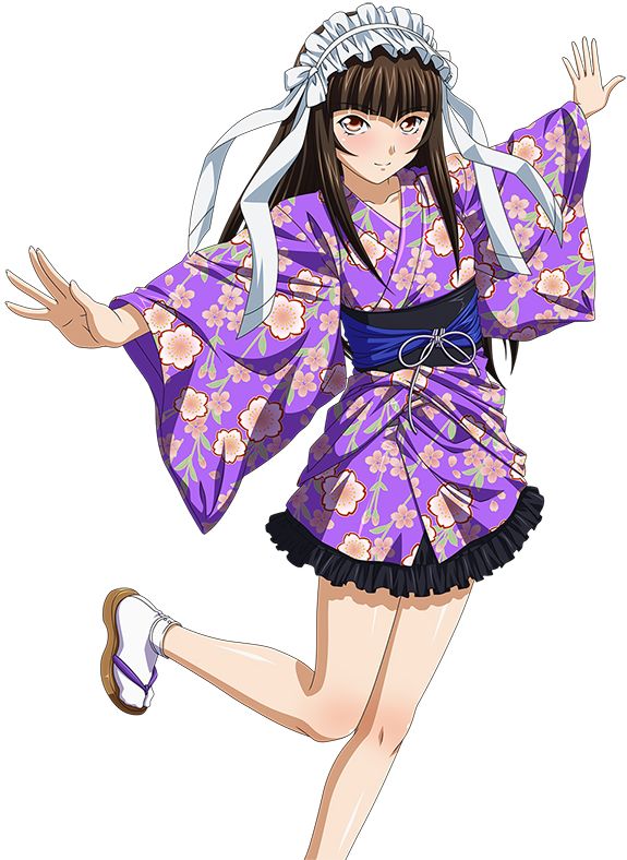 00s, 1girl, bare_legs, brown_hair, female_focus, ikkitousen, ikkitousen:_bakunyuu_souhaden, japanese_clothes