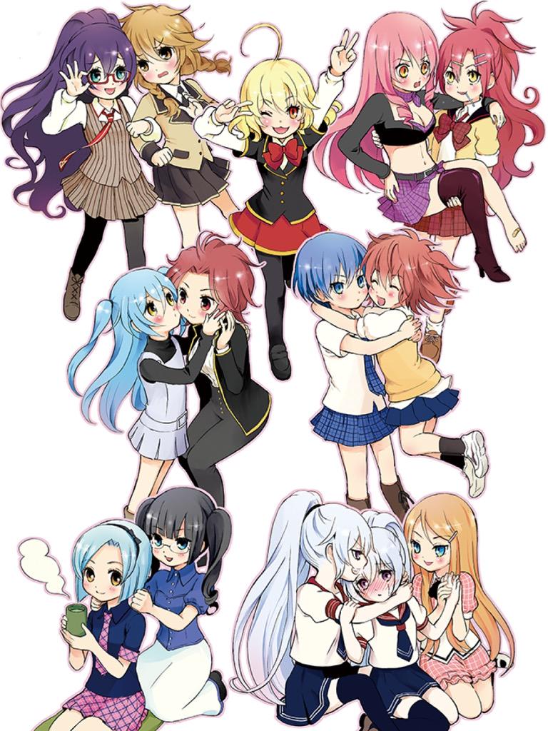 10s, 6+girls, ahoge, akuma_no_riddle, azuma_tokaku, bad_id, bad_twitter_id, banba_mahiru