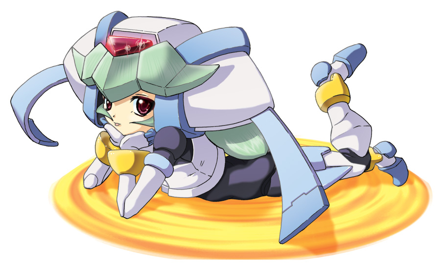 1girl, android, armor, bodysuit, capcom, female_focus, fingerless_gloves, full_body