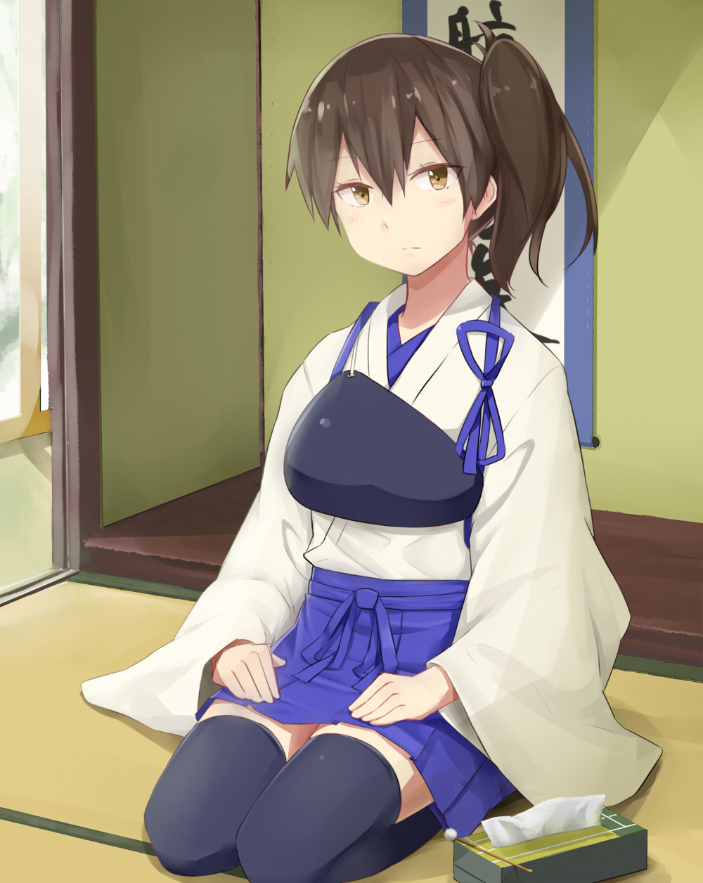 10s, 1girl, breasts, brown_eyes, brown_hair, ckros-15, commentary_request, female_focus