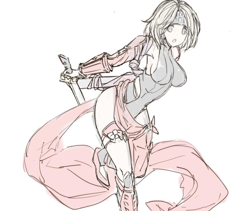 10s, 1girl, :o, armor, arms_behind_back, bad_id, bad_pixiv_id, blonde_hair