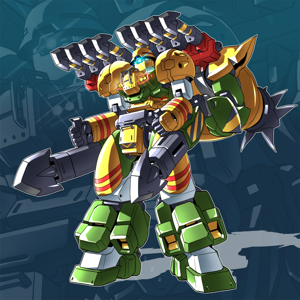 10s, desperado_(gundam_age), fusion, glowing, glowing_eye, gundam, gundam_age, gundam_age-1_titus