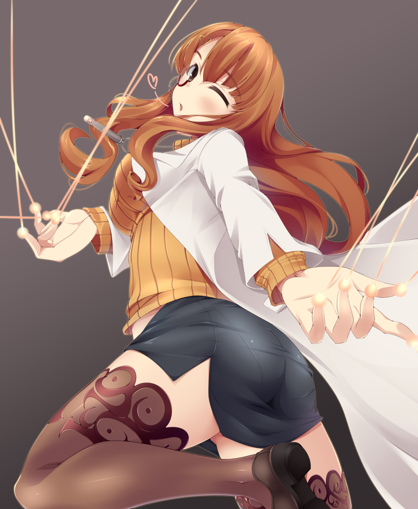 10s, 1girl, absurdres, anglerfish, aoki_hagane_no_arpeggio, ass, bad_id, bad_pixiv_id