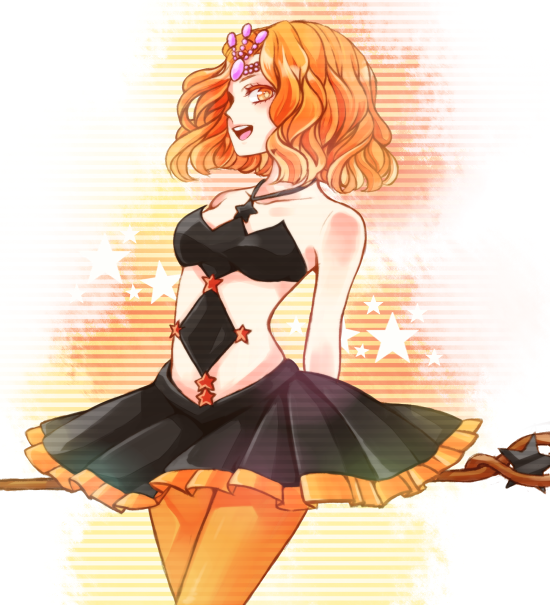 1girl, arichel, arms_behind_back, bad_id, bad_pixiv_id, bare_shoulders, bishoujo_senshi_sailor_moon, bishoujo_senshi_sailor_moon_s