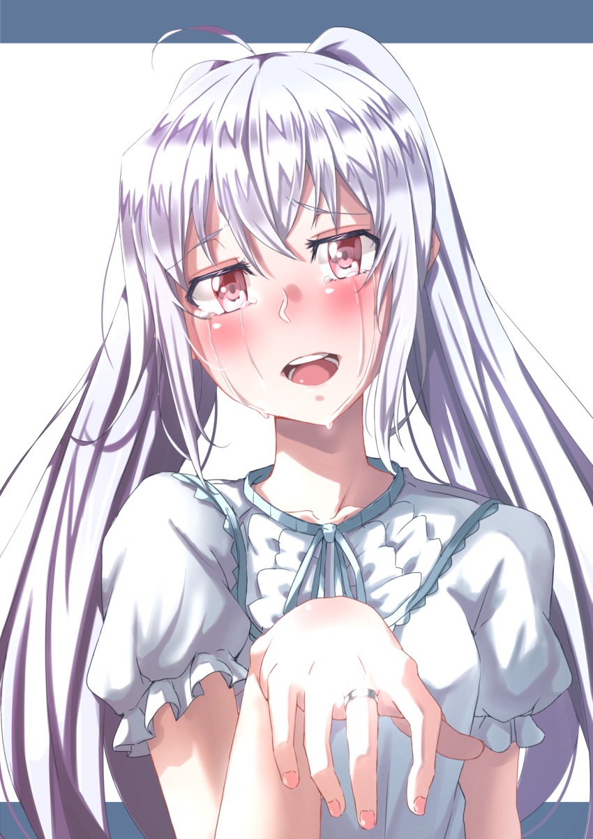 10s, 1girl, blush, crying, female_focus, hatohane_(tonnkotubird), highres, isla_(plastic_memories)