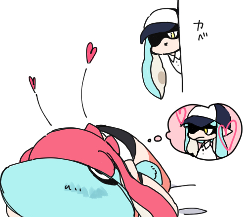 2girls, bad_id, bad_pixiv_id, bike_shorts, blush, character_pillow, dreaming, hat