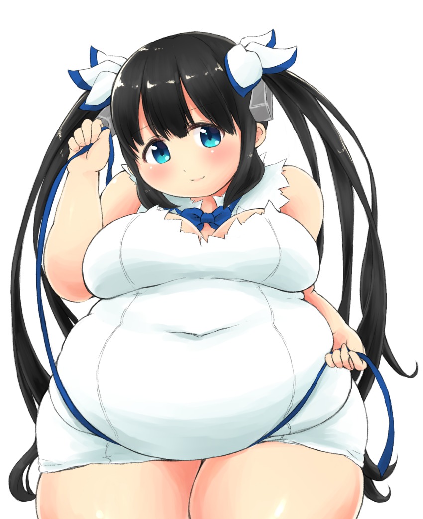 10s, 1girl, bad_id, bad_twitter_id, bare_shoulders, black_hair, blue_eyes, blush