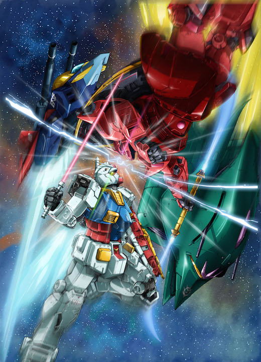 elmeth, energy_sword, g-fighter, gelgoog, gelgoog_s_char_custom, gundam, mobile_suit_gundam, official_art