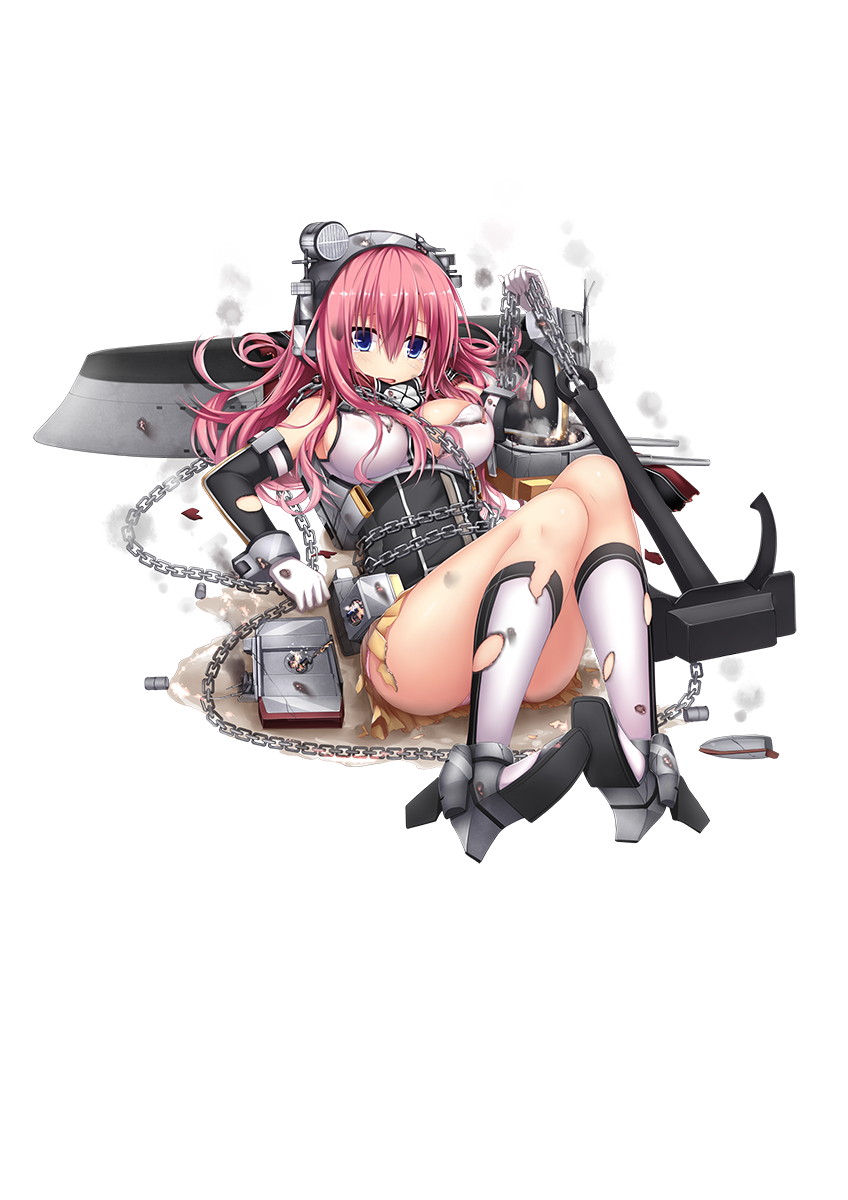 1girl, anchor, bad_id, bad_pixiv_id, blücher_(zhan_jian_shao_nyu), blucher_(warship_girls_r), blue_eyes, blush