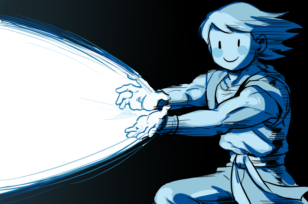 androgynous, bad_id, bad_twitter_id, bbrangka, black_background, blue_theme, blush_stickers, chara_(undertale)