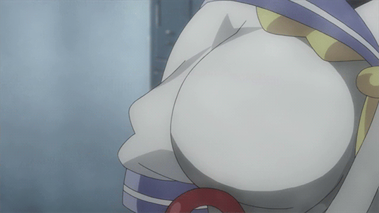 10s, 1girl, animated, animated_gif, bouncing_breasts, breasts, female_focus, huge_breasts, komori-san_wa_kotowarenai!, komori_shuri, school_uniform, screencap, solo, umbrella