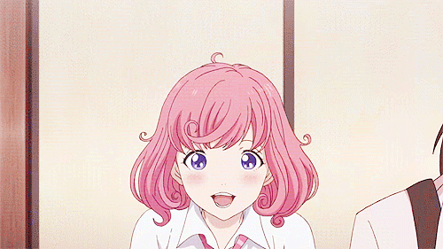 10s, 1girl, animated, animated_gif, blue_eyes, kofuku, lowres, noragami