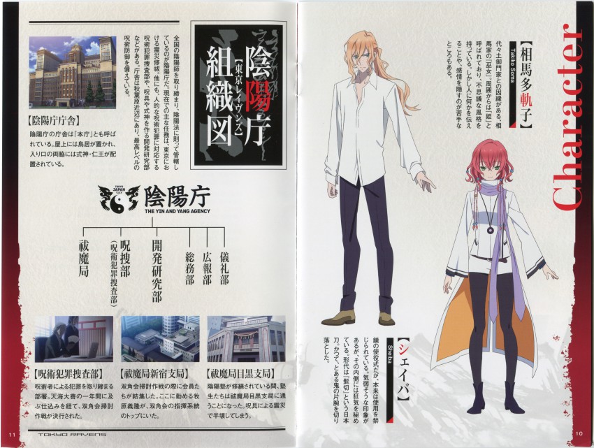 10s, 1boy, 1girl, absurdres, highres, official_art, pantyhose, souma_takiko, tokyo_ravens, watanabe_atsuko