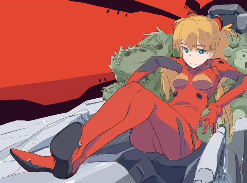 1girl, blue_eyes, bodysuit, doll, female_focus, hair_ornament, keisan, long_hair