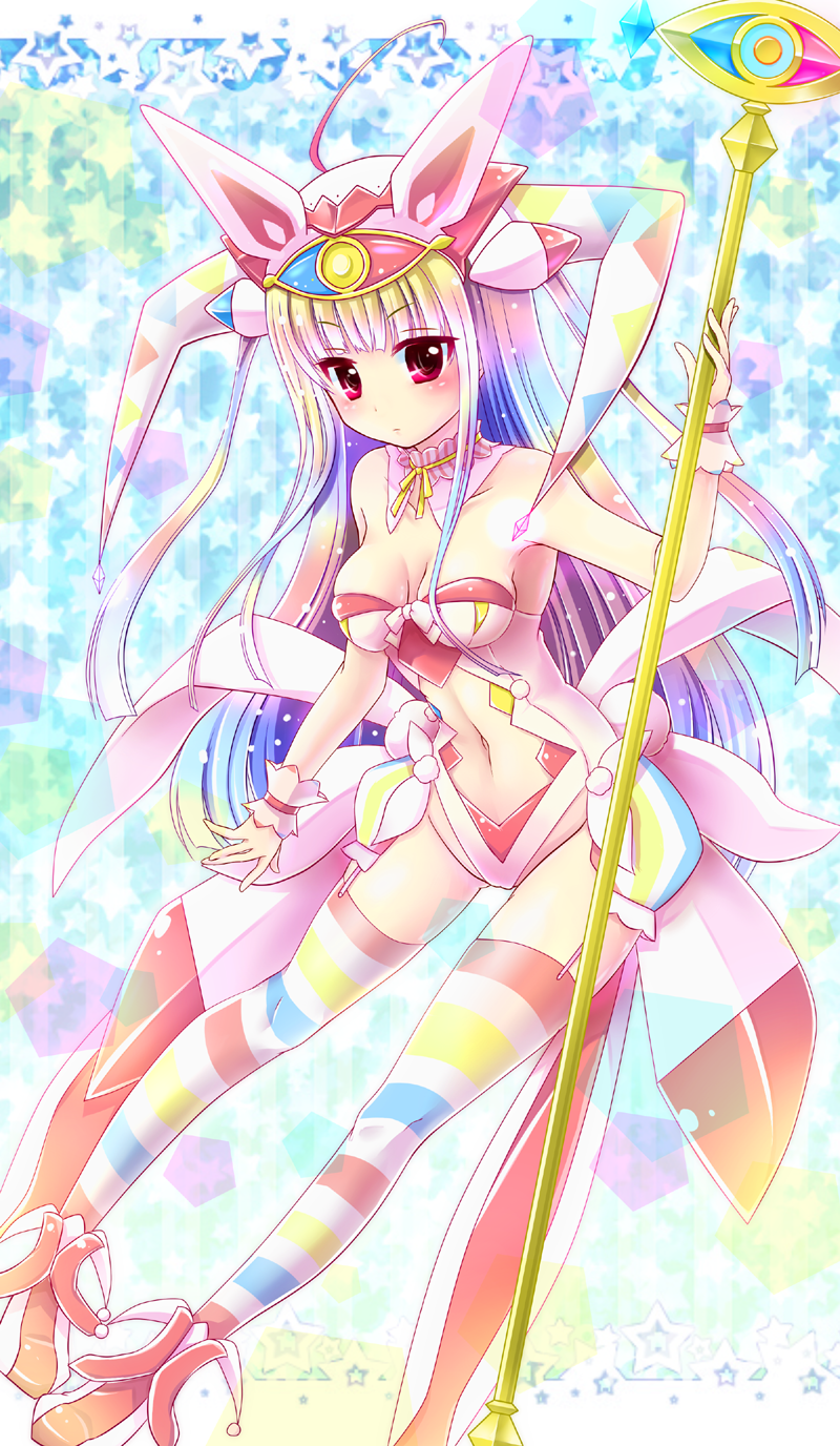 1girl, ahoge, bad_id, bad_pixiv_id, bare_shoulders, beatmania_iidx, beatmania_iidx_22_pendual, bemani