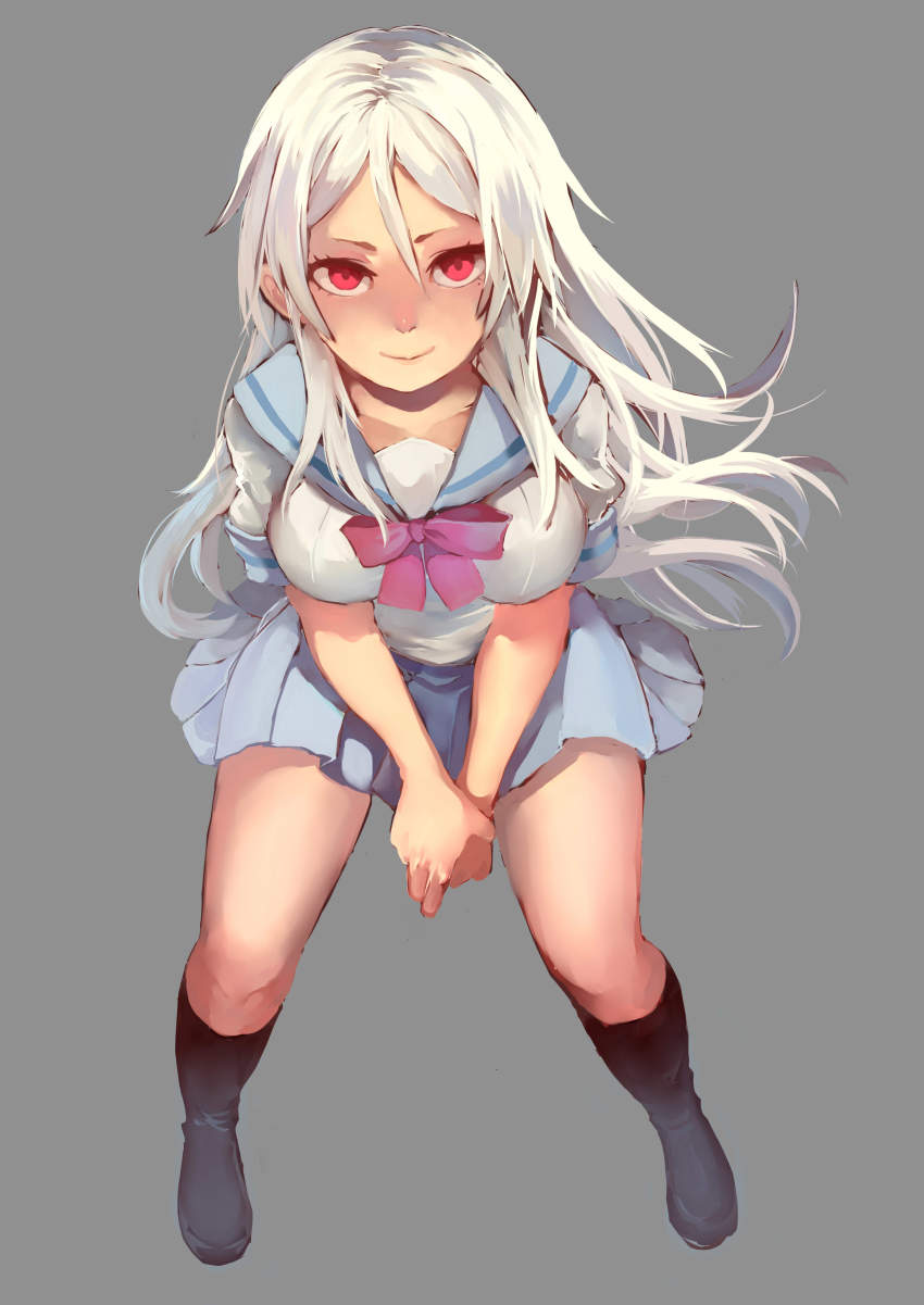 10s, 1girl, absurdres, bad_id, bad_pixiv_id, blouse, breasts, female_focus