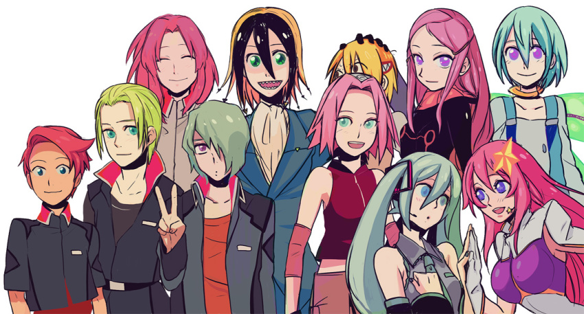 00s, 4boys, 6+girls, anemone_(eureka_seven), annotated, bad_id, bad_pixiv_id, blonde_hair
