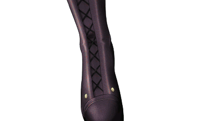 10s, animated, animated_gif, breasts, choker, ciel_alencon, frilled_shirt, frilled_skirt