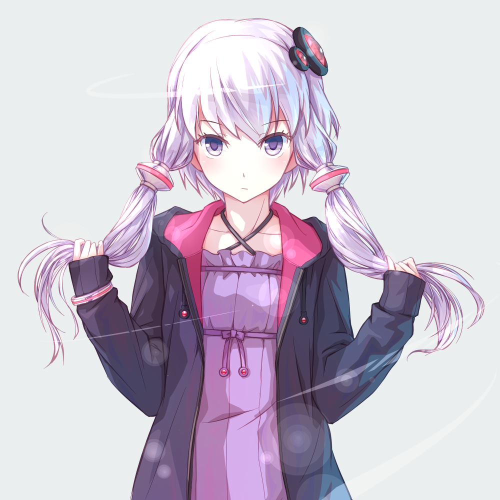 1girl, :/, bad_id, bad_nicoseiga_id, blush, bow, bracelet, collarbone